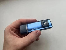 Transcend T.sonic MP320 4gb - Dark blue Music MP3 Digital Media Player (TESTED)