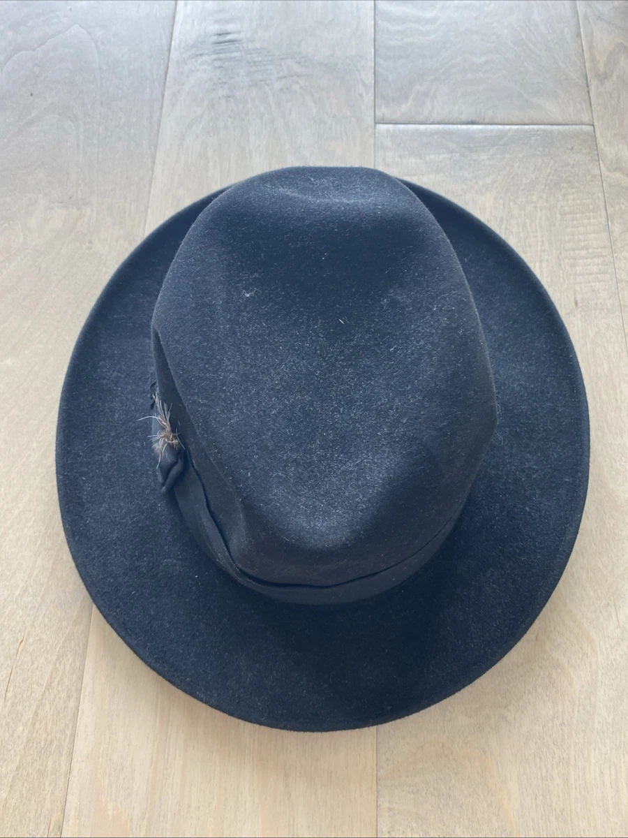 Fur Cowboy Black Vintage Hats for Men for sale | eBay display picture 3