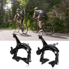 1 Pair Road Bike V Shape Mechanical Dual Pivot Brake Set Repair Parts Accessory