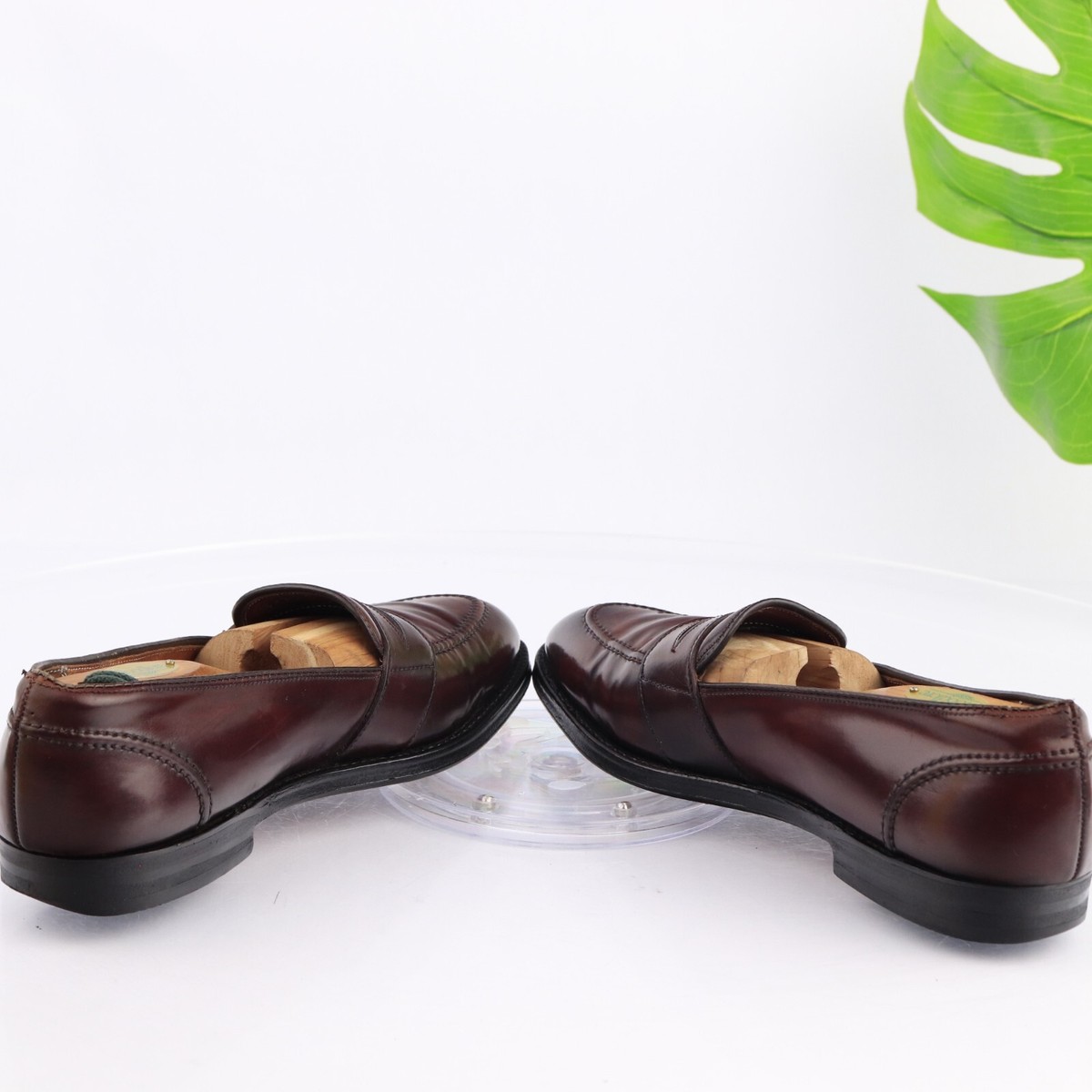 Alden Shell Cordovan Full Strap Loafer Men's Size 10.2 AA Alden Shell Cordovan Full Strap Loafer Men's Size 10.2 AA