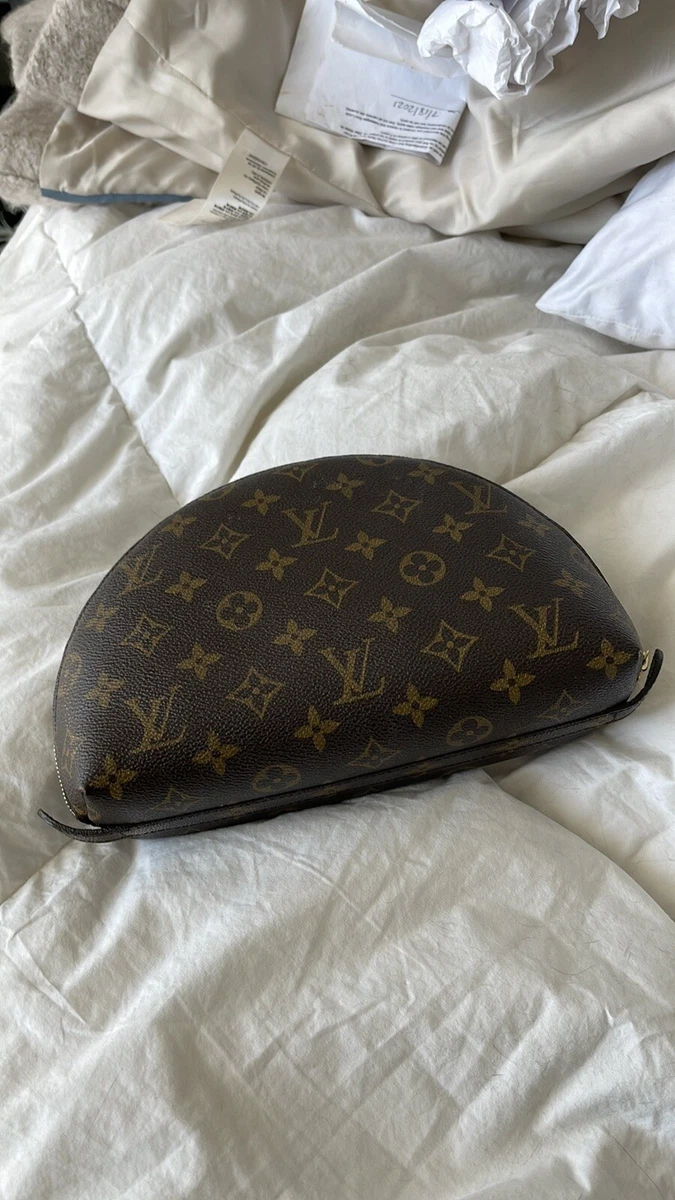 LOUIS VUITTON Monogram Cosmetic Pouch GM Large Clutch ❤️RARE GIFT