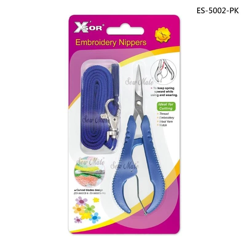 Xsor Stickzange, 4 7/8" (12 cm), gebogen mit Riemen - Bild 1 von 1