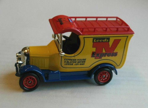 Lledo 1926 Bull Nose Morris Van Leeds TV Express Oldtimer Days-Gone Promotional - Picture 2 of 6