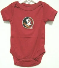 NCAA Florida State Seminoles Embroidered Logo Red One Piece Two Feet Ahead