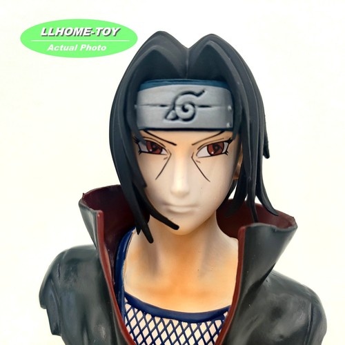 Anime Ninja Shippuden Uchiha Itachi Head Bust PVC Figure Statue Toy Gift - Picture 3 of 7