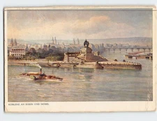 Postcard Koblenz An Rhein Und Mosel Koblenz Germany