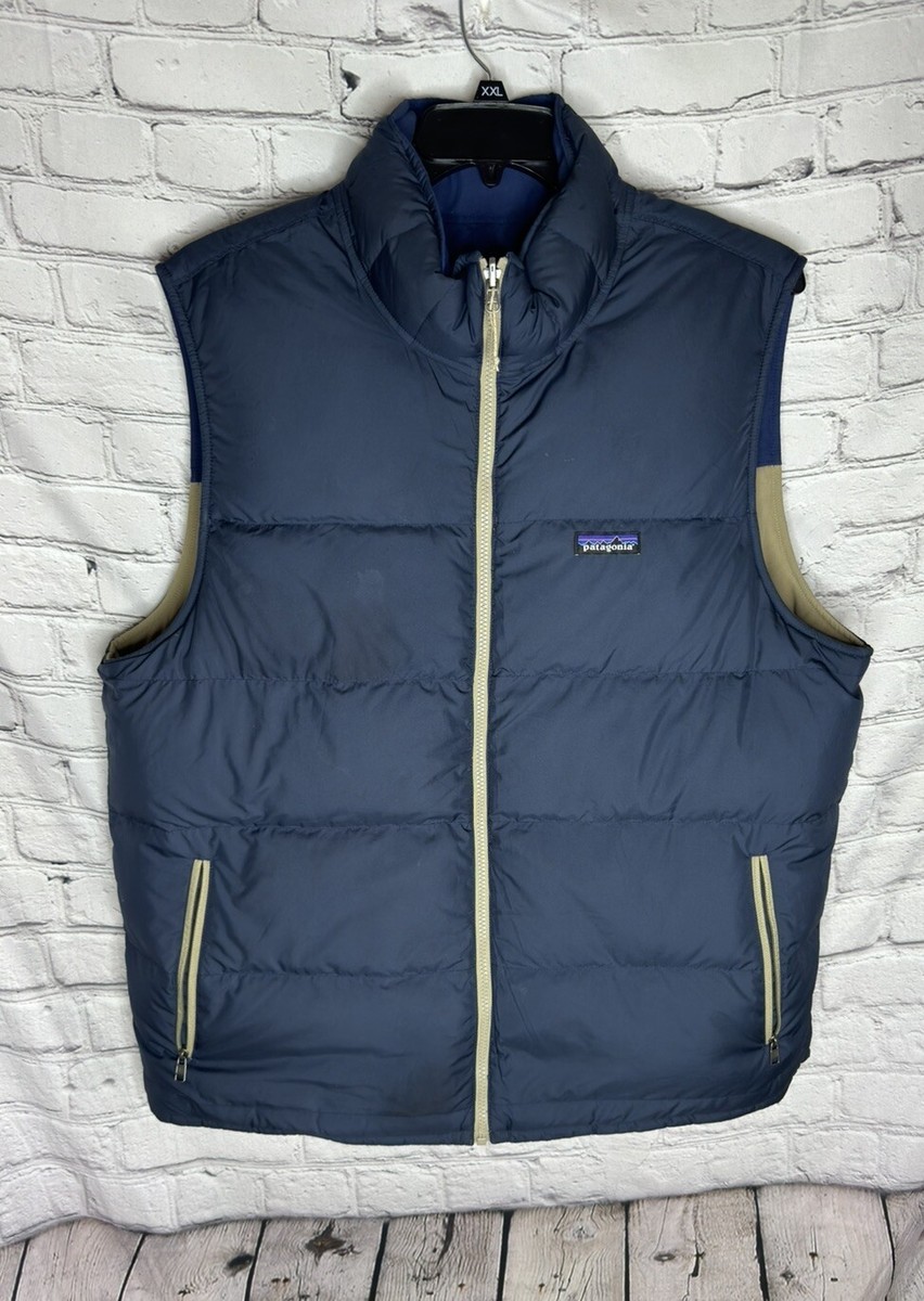 Patagonia Reversible Down Vest 【XL】 M's Reversible Bivy Down Vest – Patagonia Worn Wear®