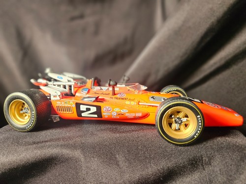 ERTL Mario Andretti's Brawner Hawk #2 1969 Indy 500 1:18 Scale Inv. #4212