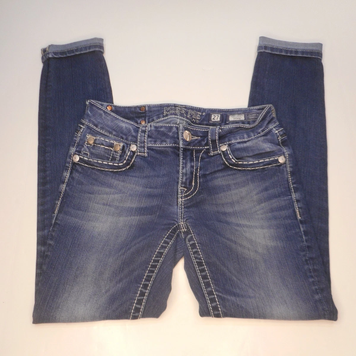 Miss Me Women s Jeans Size 27 Signature Skinny eBay
