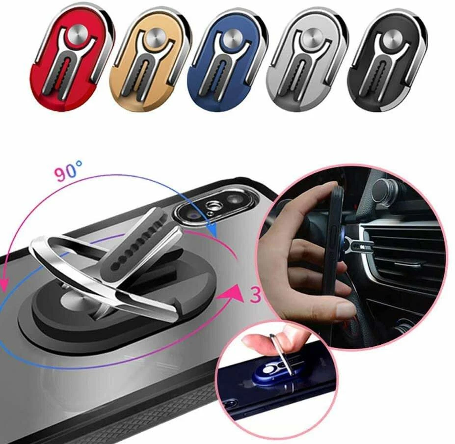 New Multipurpose Mobile Phone Holder 360 Degree Car Air Vent Phone Holder 2Pack - Image 2 of 4