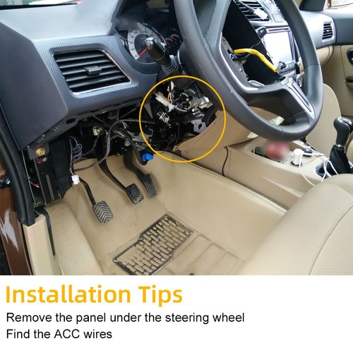 Immobilizzatore Wireless 2.4GHZ Blocco Motore Auto Antifurto Smart Sistema di Allarme Auto - Foto 14 di 24