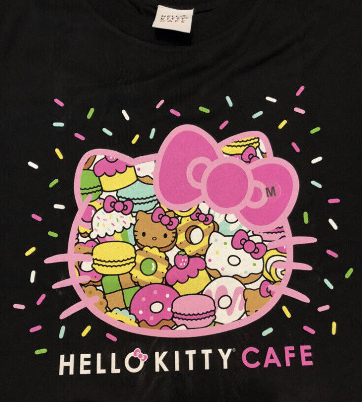 Hello Kitty Cafe Las Vegas Ice Cream T Shirt XL NEW In Package