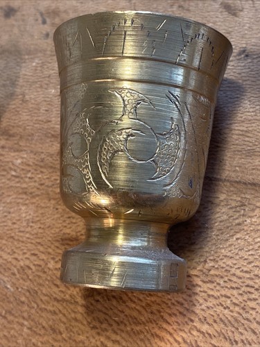 N. 46 Mortier De Cuisine / Pilon Bronze Pharmacie Outil Ancien Apothicaire - Imagen 5 de 5