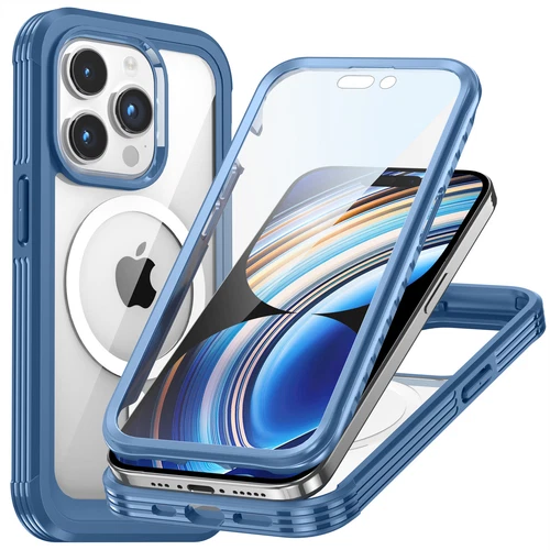 Para iPhone 16 Pro Max/15 Pro/15 + Funda Completa Mag Safe con Protector de Pantalla - Imagen 1 de 35
