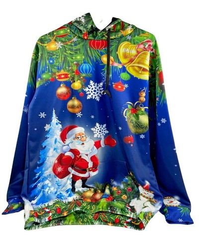 New Ugly Christmas Pullover Hoodie 