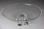 Vintage Steuben Crystal Centerpiece Pedestal Bowl #8038 - Read!
