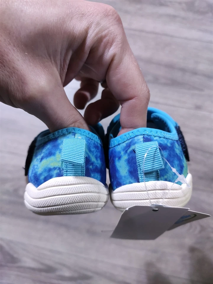 Sandalias de agua Lands End niños pequeños niños niñas talla 7 zapatos de agua tie dye niños Foto 3 de 4