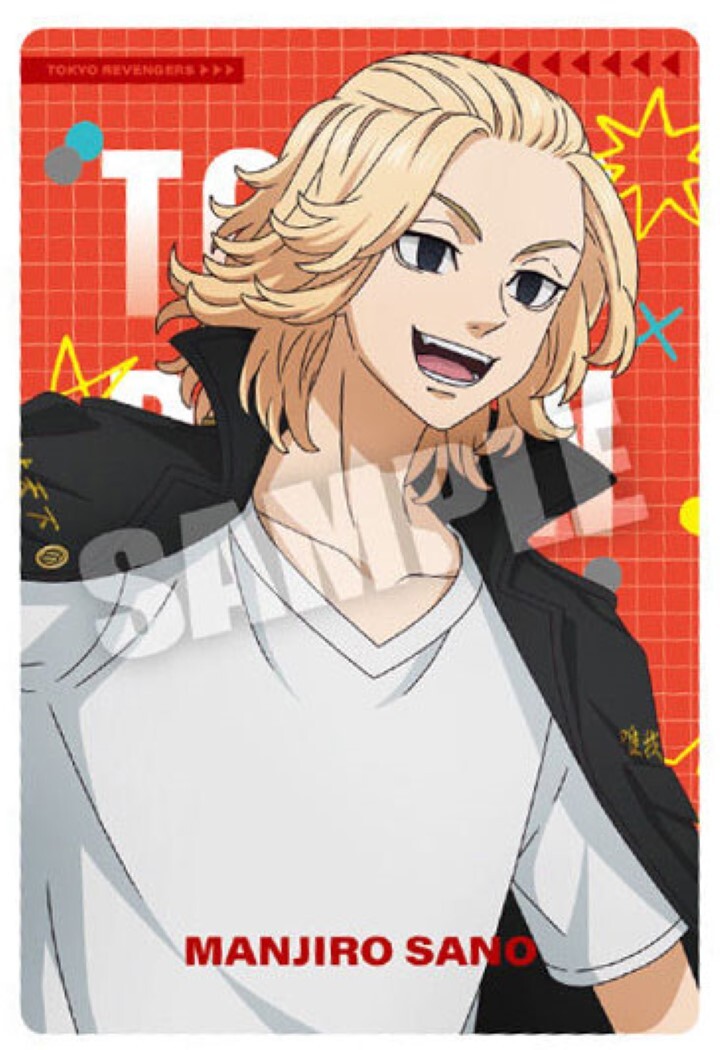 TOKYO REVENGERS Trading Card W#3 Manjiro Sano BANDAI Japan