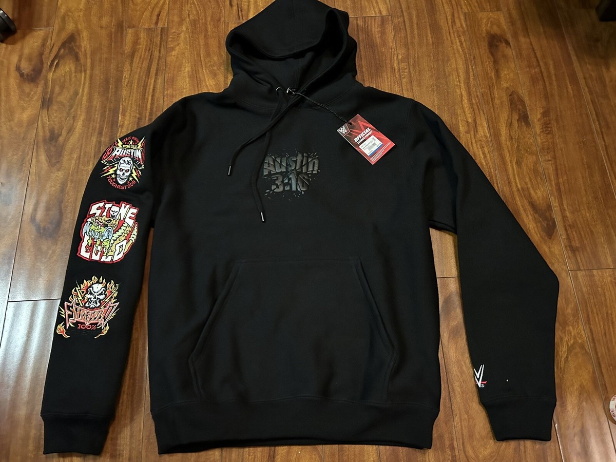 WWE ストーンコールド パーカー WWE Stone Cold Steve Austin Broken Glass pull Over Hoodie