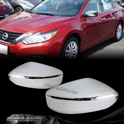 VIP Chrome ABS Plastic Side Mirror Cover Cap Kit For 2013-2018 Nissan Altima