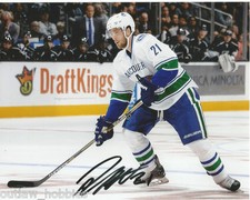 Vancouver Canucks Brandon Sutter Autographed Signed 8x10 NHL Photo COA B