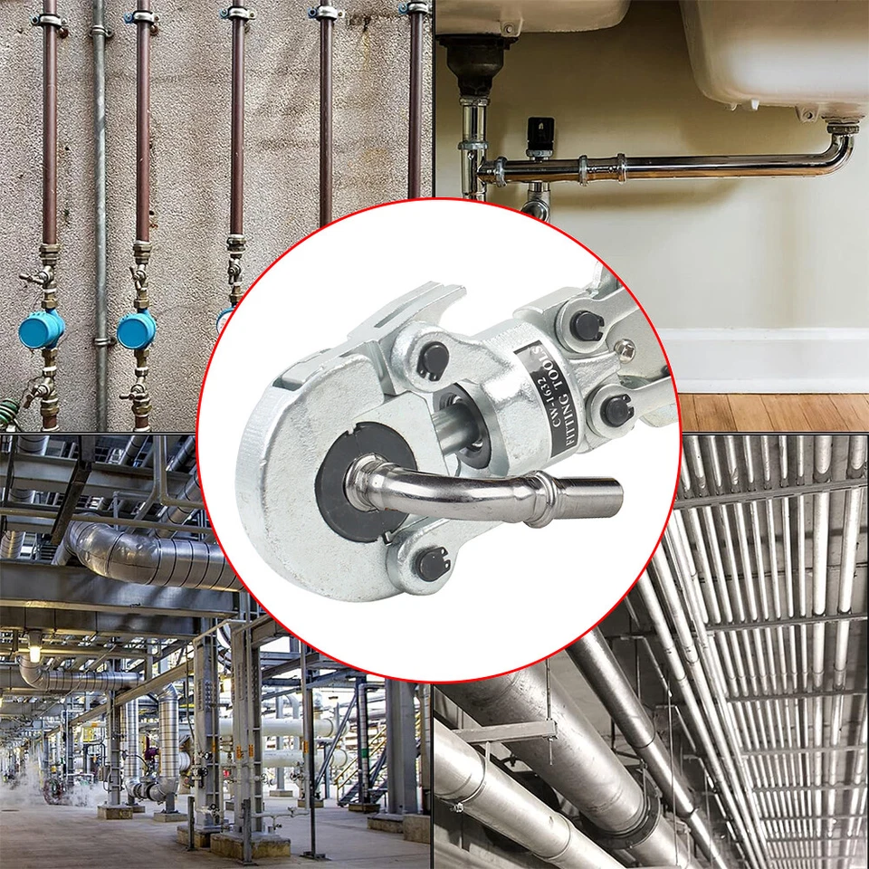 4Stücke Pressbacken für Presszange Rohrpresszange U V TH Kontur Crimpeinsätze DE - Bild 2 von 4