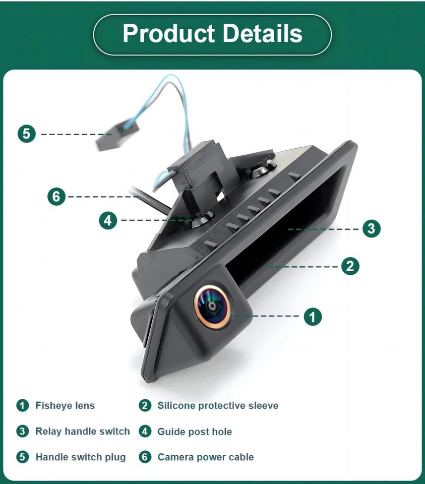 5" Monitor Backup Camera for BMW E60 E39 E90 E82 E61 X1 E84 X5 E70 E92 E91 3/5 - Image 4 of 4