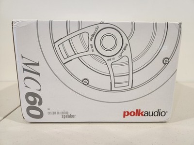 Polk Audio MC60 Built In Audio Custom In-Ceiling Speaker For Home Open Box New