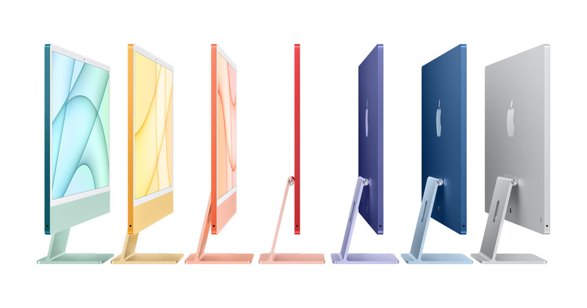 Apple iMac 24-inch, Apple M1 chip with 8-Core CPU and 8-Core Apple iMac 24-inch, Apple M1 chip with 8-Core CPU and 8-Core