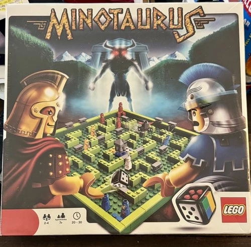 Lego 3841 Minotaurus Game. Factory Sealed. Brand New NIB Vintage Plastic Sealed