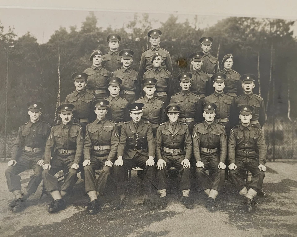 WWII British Army Group Large Photo Royal Army Ordnance Corps (RAOC), c.1945 - Image 2 of 4