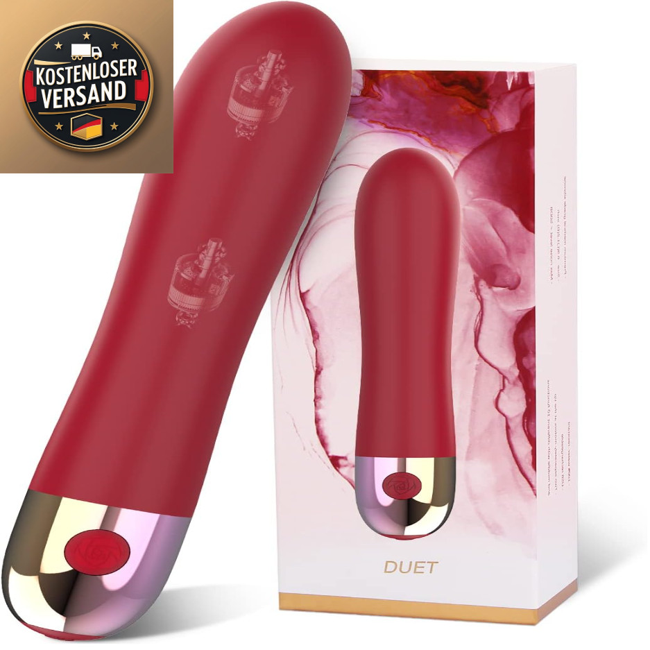Silikon Vibrator 10 Modi Doppelmotor G-Punkt Stimulation