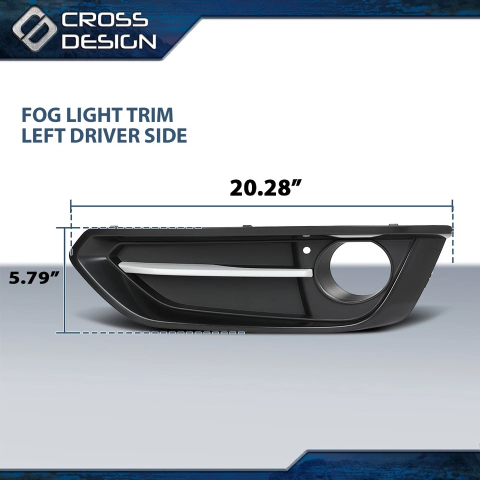 Faro antiniebla delantero lado conductor izquierdo apto para BMW 228i 230i 2014-2020 Foto 3 de 4