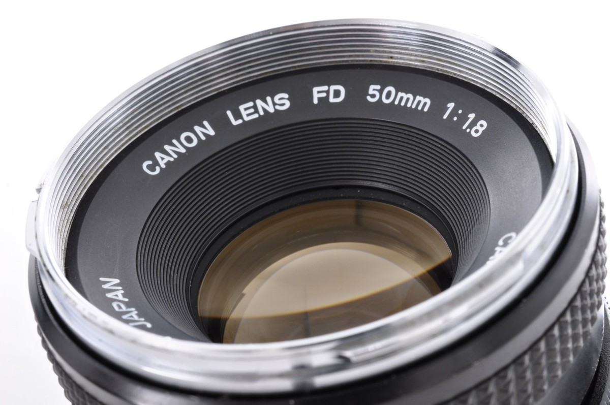 CANON AE-1 シルバー FD 50mm F1.8 #L4 Canon FD 50mm F1.8 Silver Nose Standard Lens For AE-1, A-1