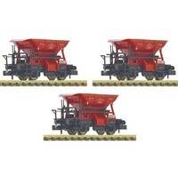 Fleischmann 6660159 N 3Er Set Talbot Schotterwagen, Db, Ep. III N + Neu