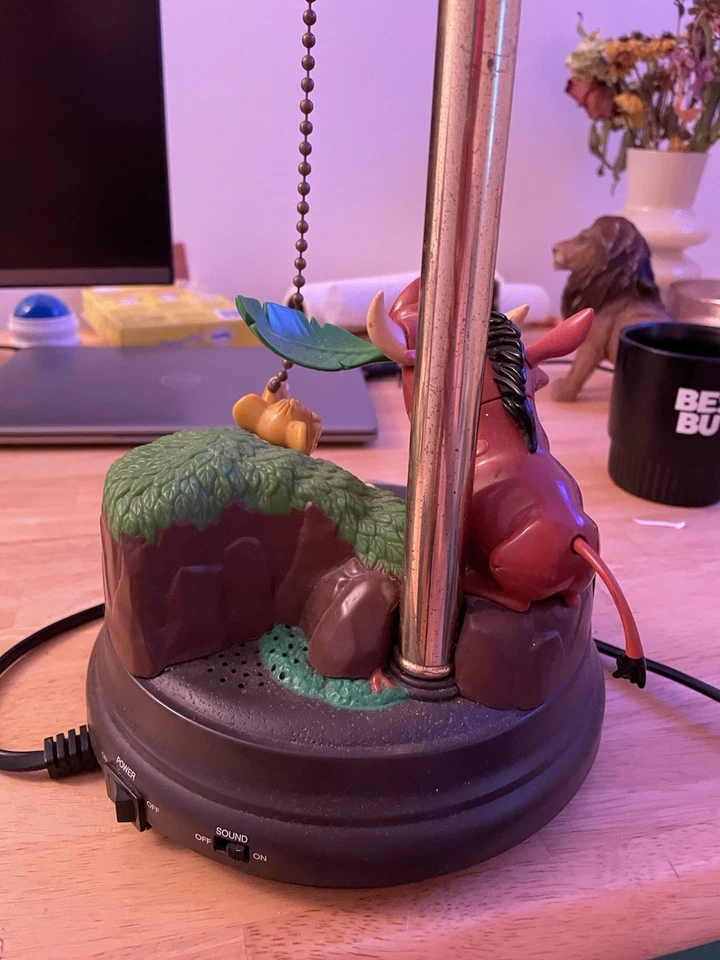 Lámpara de colección de coleccionistas Disney Rey León Foto 4 de 4