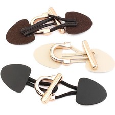 Cow Horns Buttons Miss Large Toggle for Coats Clothing Buckles Sew Fasteners