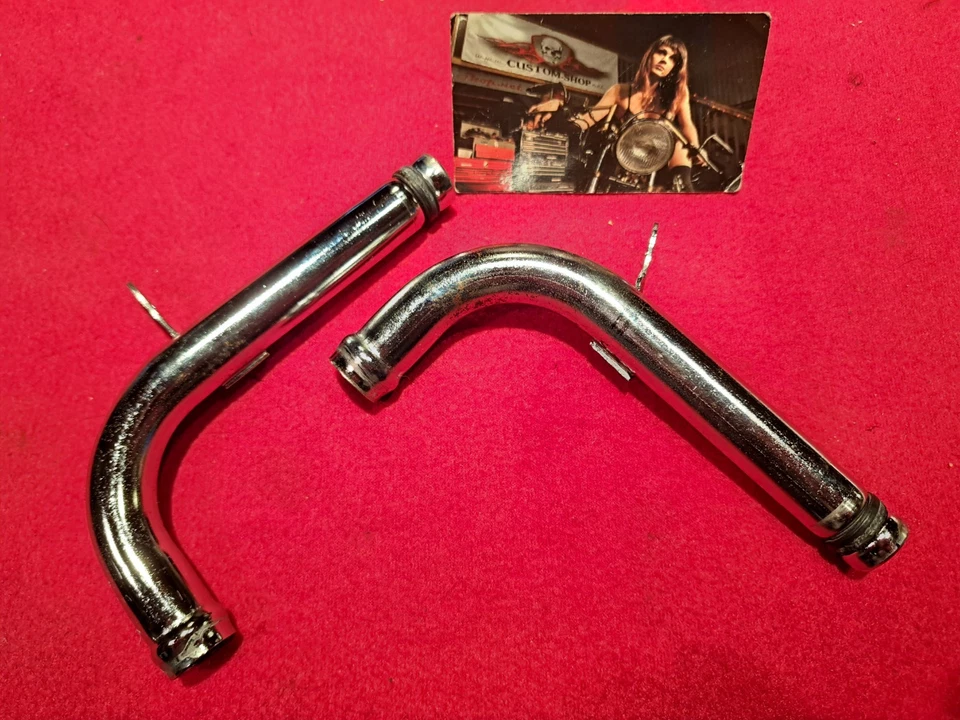 1986 Honda Shadow VT1100C OEM Water Coolant Pipe Pipes Tubes OEM - Image 2 of 4