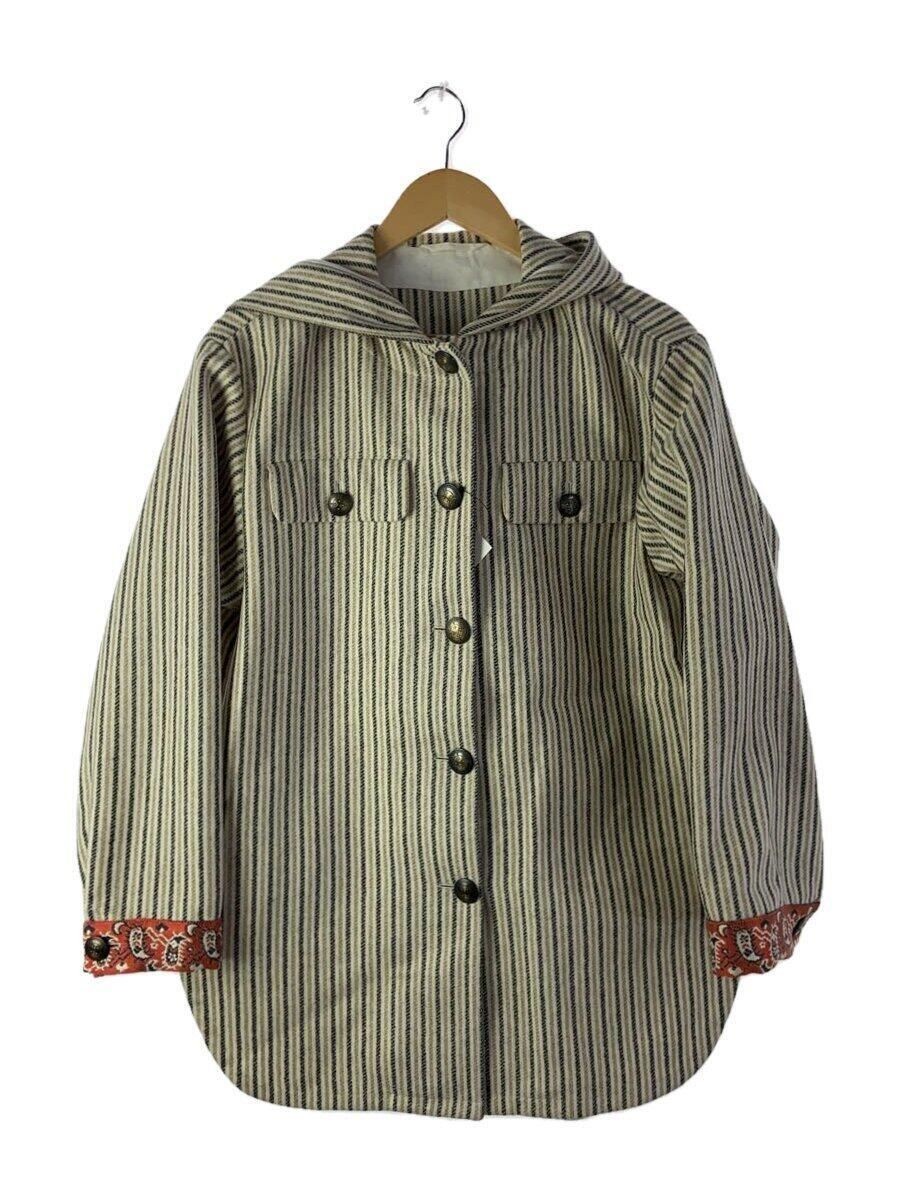 ALTRA ETRO Altro Cappotto 40 Lana Colore Panna Righe