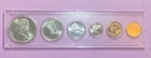 1867-1967 Canada Silver 6 Coin Set Centennial Housed in Hard Plasticl Holder