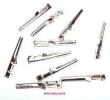 Hornby Spares X8011 - 40 x Power Clip or Lever Switch Crimp on Pin Terminal 1stP