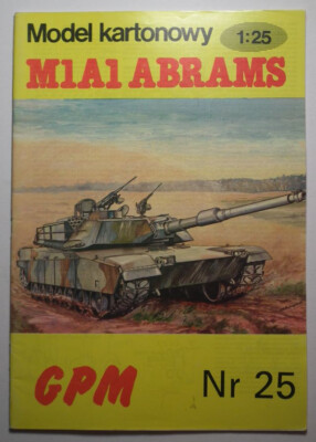 GPM 25 - Amerikanischer Kampfpanzer M1A1 Abrams