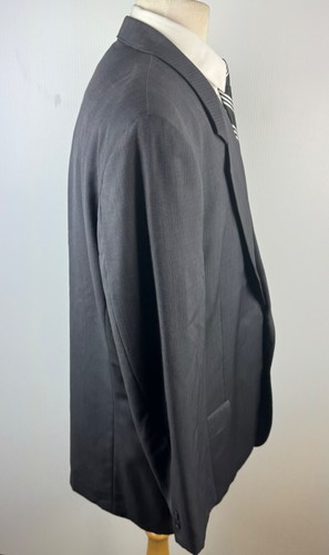 VALENTINO Mens 46L Gray Italy Soft 100% Wool 2 Piece Suit W/ Dress Pants 38x30 - Picture 6 of 14