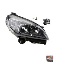 Scheinwerfer Re Osram Night Breaker Laser passend für Fiat Doblo Kombi Cargo