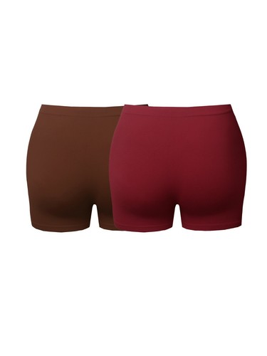 Daily Basic Seamless Lightweight Ribbed Biker Shorts - Picture 33 of 52