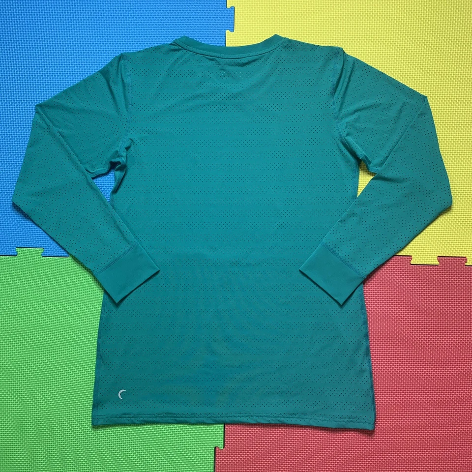 Топ активный женский Zyia размер XL холодный с длинным рукавом лазерная резка спортивная одежда бирюзово-зеленый - Изображение 4 из 4