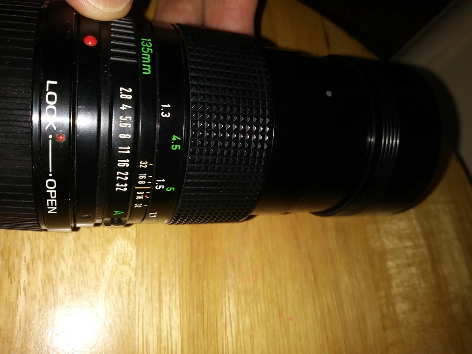 ZYKKOR CANON Lente Mira Cámara Canon AF FD 135mm f/2.8 Zykkor Japón Nuevo Foto 4 de 4