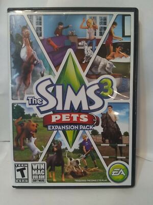The Sims 3 Pets Expansion Pack PC Mac Computer Game FUN For Sale