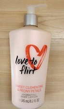 Victoria's Secret Love to Flirt Sweet Clementine  Peony Petals Body Lotion