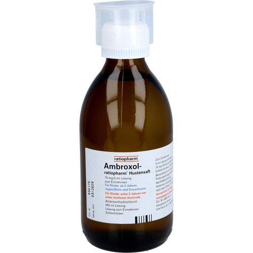 AMBROXOL-ratiopharm Hustensaft 250 ml PZN 00563111 - Bild 6 von 6